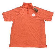 Rivalry Threads Clemson Orange Collar Shirt Size L 42/44 NWT - £12.20 GBP