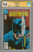 Batman #422 CGC SS 9.6 SIGNED Jerry Bingham Cover Art Jim Starlin Story 2nd Prt. - $197.99