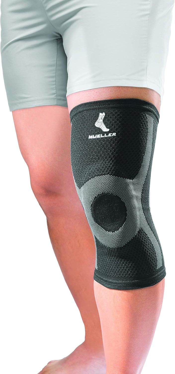 MLR Premium Knee Support with Gel Pad, Black, L/XL Item image 2