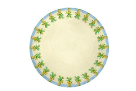 Betsy Drake Pineapples Table Cloth 68 - £78.29 GBP