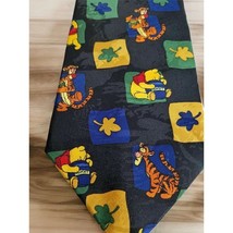 Winnie The Pooh Tigger Neck Tie Disney Checks Leaves - $10.47