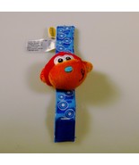 Infantino Monkey Wrist Ankle Rattle 2006 Crinkle Sound Vibrant Colors Baby Toy - $1.99