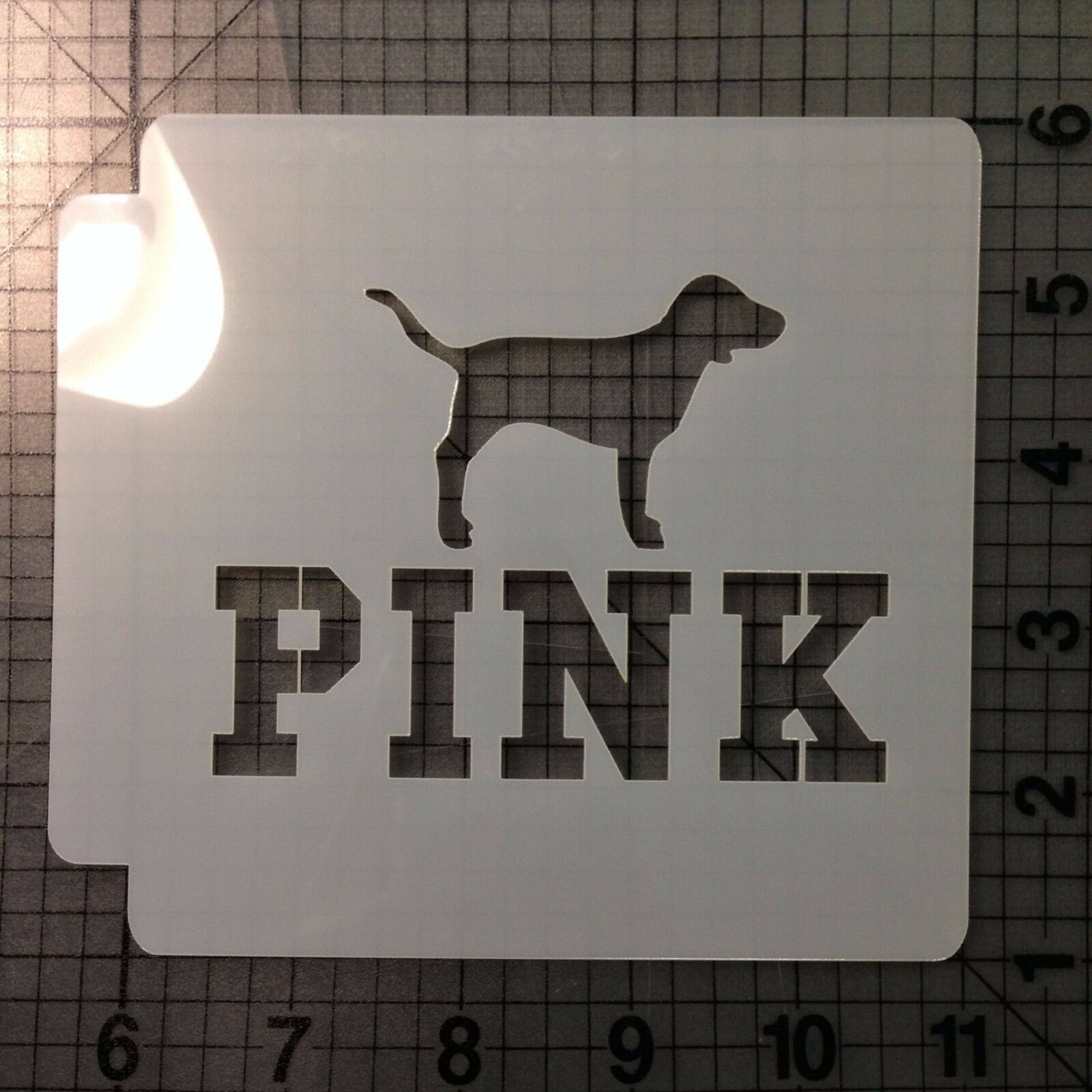 PINK Dog Stencil - $3.50+