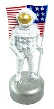 Astronaut with Flag Die Cast Metal Collectible Pencil Sharpener - £5.50 GBP