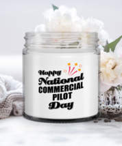 Commercial Pilot Candle - Happy National Day - Funny 9 oz Hand Poured Ca... - $19.95