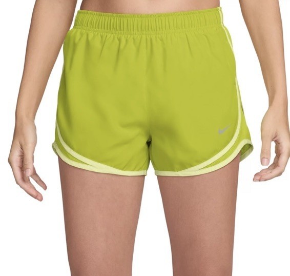 Nike Women&#39;s Tempo Brief-Lined Running Shorts bright Cactus Size XS Active - $19.99