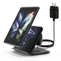 For Samsung Galaxy Z-Fold Wireless Charger: 2 In 1 Fast Wireless Chargin... - £42.16 GBP