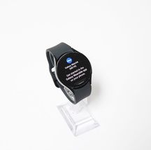Samsung Galaxy Watch6 SM-R930 40mm Aluminum Case with Black Silicone Band READ image 2
