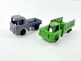 Green Tootsie Toy  Shuttle Truck Die Cast  1967+ Purple Pick Up Truck Die Cast - £6.22 GBP