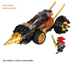 LEGO 70502 Ninjago The Final Battle Cole&#39;s Earth Driller - $20.00