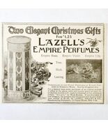 Lazell Empire Perfume Christmas 1897 Advertisement Victorian Beauty ADBN... - $366.69 MXN