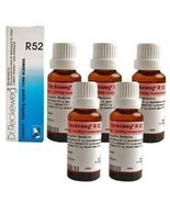 5 x Dr.Reckeweg-Germany R52- Vomiting, Nausea and Travel Sickness (Pack ... - $607.98 MXN