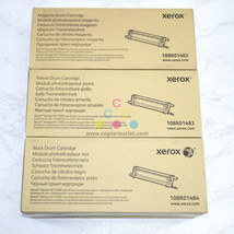 New OEM Xerox VersaLink C500,C505 MYK Drum Cartridge 108R01482,3,4 Same Day Ship - $265.32