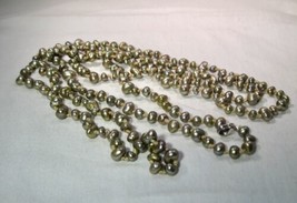 Green Gold Honora Collection Sterling Silver 925 Long Knotted Necklace K377 - £60.28 GBP
