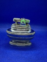 Vintage Table Top Lighter Silver Tone Art Deco Made in Japan - £14.61 GBP