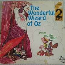 The Wonderful Wizard of Oz LP Peter and the Wolf Golden Record Set Album Vinyl - £3.12 GBP