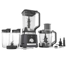 Ninja Smoothie Blender Food Processor Mixer Kitchen System With Auto Iq 1600W ~~ - £185.32 GBP