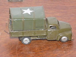 Vintage Tin Friction Army Truck Made in Japan - €30,31 EUR