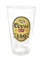 Coors Banquet Beer Signature Pint Glass Anniversary Edition - £18.58 GBP