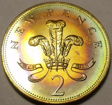 Seltenes Beweis Großbritannien 1979 2 Pence ~ Walisischer Plume ~ Wir Ha... - £5.85 GBP