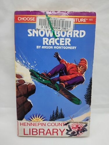 Snowboard Racer Choose Your Own Adventure #165 Book - $59.39