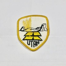 UTAH State Flag PATCH L@@K Mint ExC Collectors Item Colorful Detail Logo - £11.95 GBP