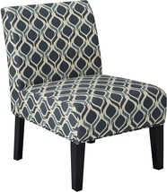Christopher Knight Home Kassi Fabric Dining Chair, Blue / Navy - £127.08 GBP