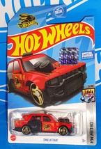 Hot Wheels 2023 Factory Set HW Metro #76 Time Attaxi Red Year Of The Rabbit - £1.96 GBP