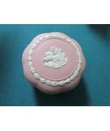 Compatible with WEDGWOOD Pink JASPERWARE Trinket Compatible with Box Van... - $157.70 CAD