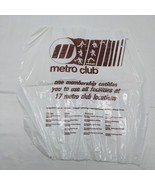 Vintage Illinois Metro Club Plastic Bag - $16.03