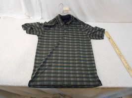 GREG NORMAN PLAY DRY Men&#39;s Short Sleeve, Striped Golf / Polo Shirt 41136 - £11.43 GBP