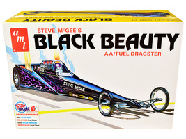 Skill 2 Model Kit Steve McGee&#39;s Black Beauty Wedge AA/Fuel Dragster 1/25 Scale M - $53.34