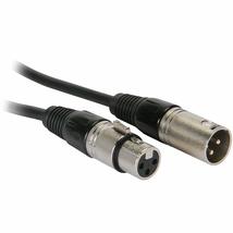 Talent VCM18 XLR Male to XLR Female Microphone Cable 18 ft. - £10.87 GBP