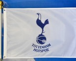Tottenham Hotspur Football Club Flag 3x5ft Polyester Banner  White - £12.50 GBP