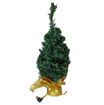 20&quot; Tabletop Mini Christmas Tree, Artificial Small with Lights - £17.76 GBP