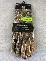Realtree Edge Lightweight Gloves Hunting L/XL Camouflage Design - £10.29 GBP