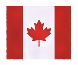 north Canadian Flag Fleece Throw Blanket Canada 60&quot; X 50&quot; - £13.96 GBP