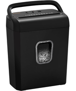 6-Sheet Micro-Cut Paper Shredder, P-4 High-Security for Home &amp; Small Off... - $80.46 CAD