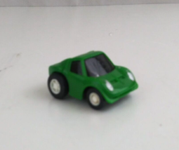 Vintage 1980s Takara Green Pull Back &amp; Go Race Car 1&quot; x 1.75&quot; Works - £7.61 GBP