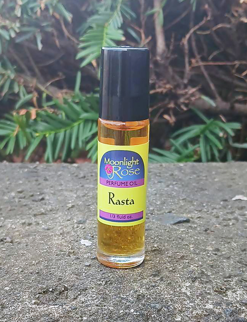 Wild Rose   RASTA  Roll On Perfume Oil 1/3 oz. fragrance aromatherapy