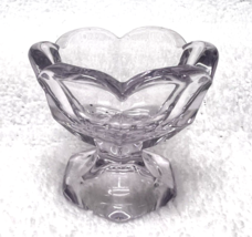 Darling Light Purple Glass Scalloped Rim Glass Open Salt Dip 1 7/8 x 1 3... - €12,33 EUR
