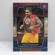 2022 Panini Select WWE The Godfather Base Concourse #9 Red &amp; Blue Retail - £1.54 GBP
