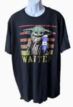 Star Wars The Mandalorian Baby Yoda The Child Wanted T-Shirt Mad Engine ... - $7.69