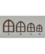 Windows x10 Terrain Building Bits 28mm Laser Cut MDF FAST SHIPPING US SE... - $2.99