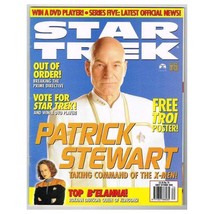 Star Trek Monthly Magazine Early October 2000 mbox2973/b Patrick Stewart Taking - £3.08 GBP