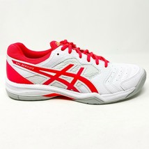 Asics Gel-Dedicate 6 White Laser Pink Womens Tennis Shoes 1042A067 102 - £43.21 GBP