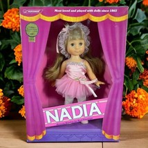 Vintage Horsman Nadia 12” Ballerina 1987 Vinyl Doll Playset In Box w/Pink Dress - $12.08