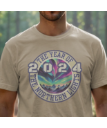 Northern Lights Tshirt Aurora Borealis Mountains Tee Arctic Outdoor Hiki... - $29.65 CAD+
