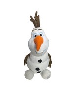 Disney Store Authentic Frozen Olaf Snowman 15&quot; White Soft Plush Stuffed ... - £13.91 GBP