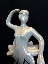 24 karat goldleaf AHURA porcelain ballerina . Italian high quality porcelain - £104.54 GBP